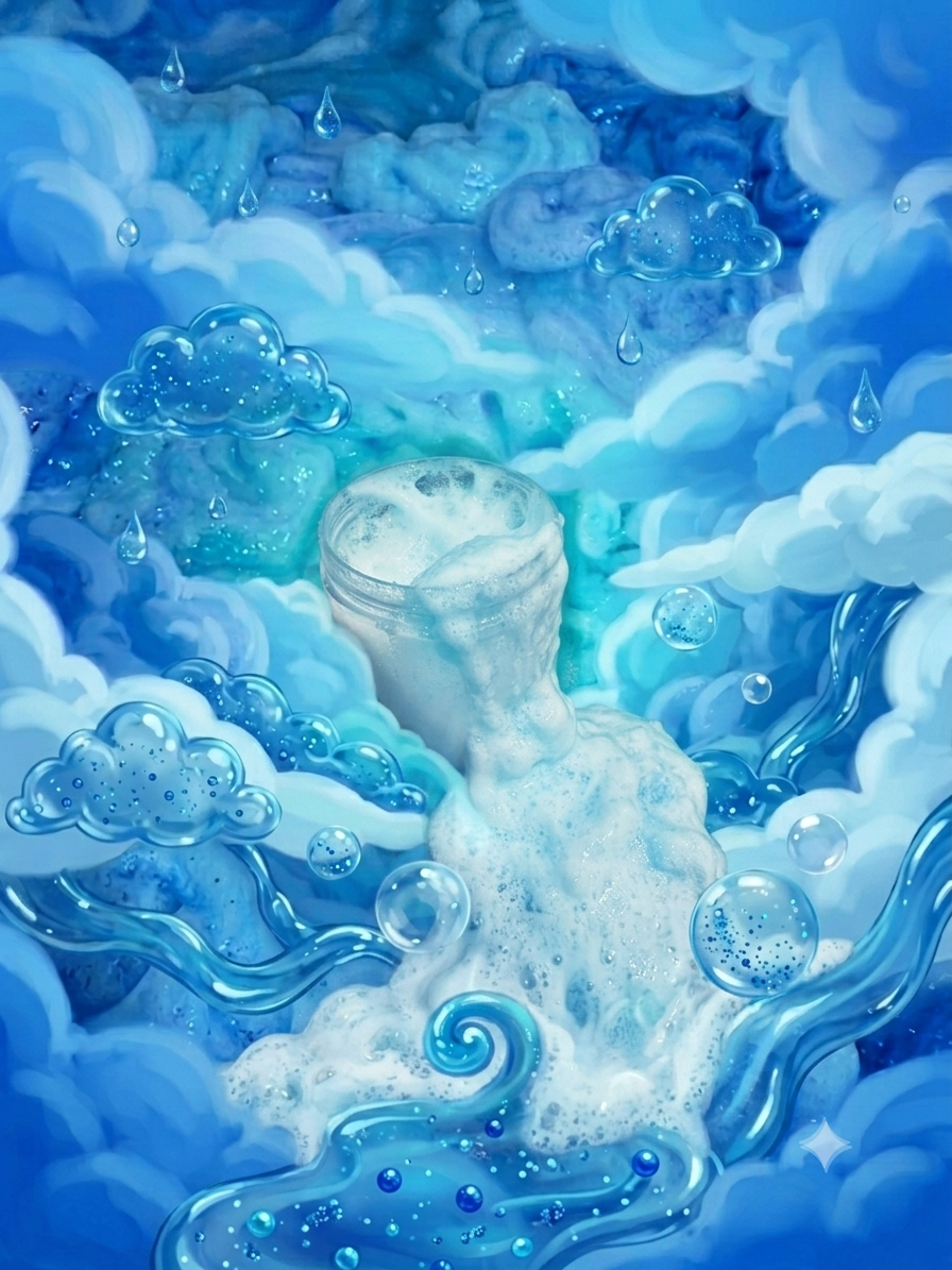 Fluffy Cloud Slime